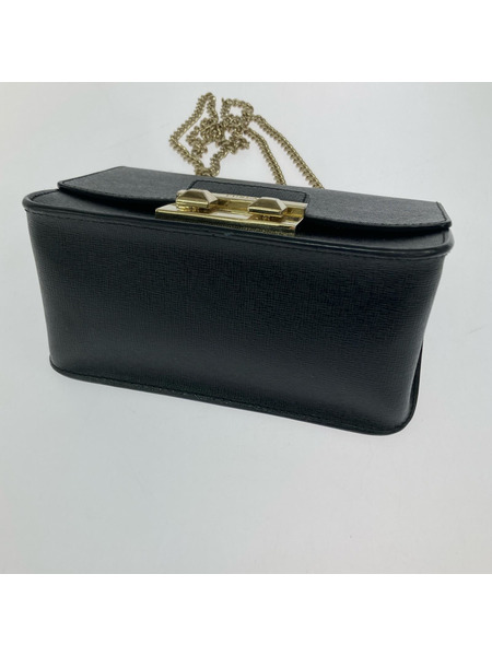 FURLA ショルダーバッグ BELLA チェーンショルダー 黒