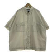 MAISON SPECIAL 半袖シャツ Layered Sheer Short Sleeve Shirt 2 ホワイト