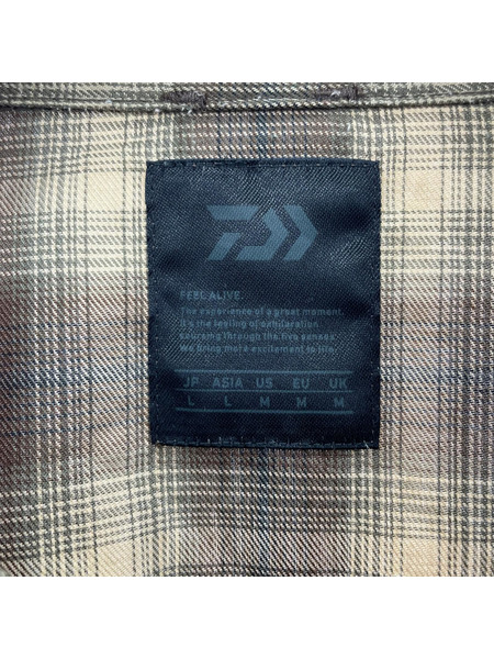 DAIWA PIER39 長袖シャツ TECH LOGGER SHIRTS(L)