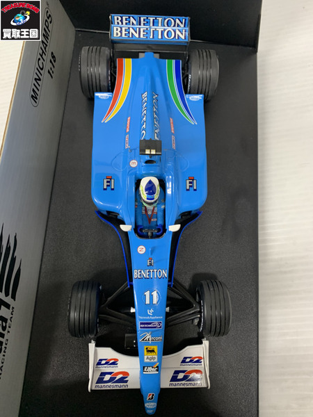 MINICHAMPS 1/18 Benetton Playlife B200 G.Fisichella #11