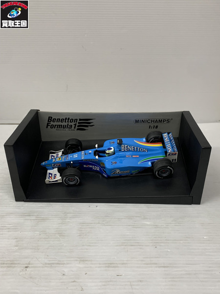 MINICHAMPS 1/18 Benetton Playlife B200 G.Fisichella #11