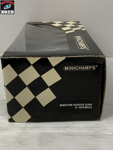 MINICHAMPS 1/18 Benetton Playlife B200 G.Fisichella #11