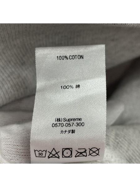 Supreme パーカー Classic Script Hooded Sweatshirt グレー[値下]