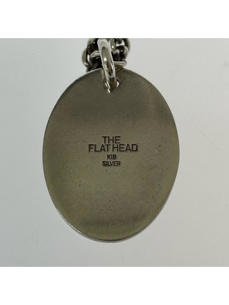 THE FLAT HEAD ネックレス K18/SILVER