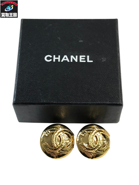 CHANEL シャネル ココマーク イヤリング ゴールド 