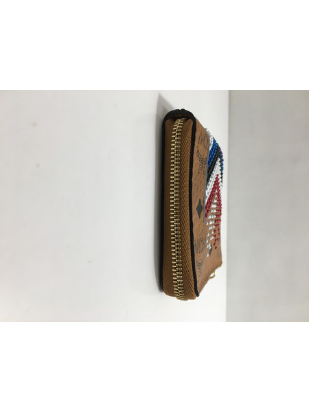 MCM/Coin Wallet in Chevron Stripe Visetos[値下]