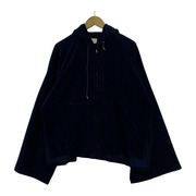 FILL THE BILL ベルベットジップパーカー (F) ネイビー