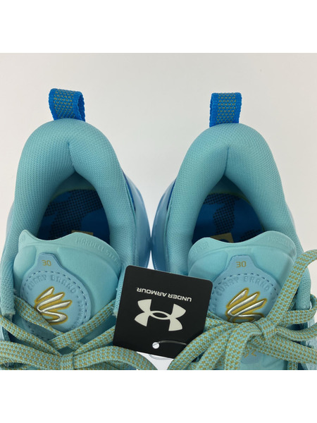 UNDER ARMOUR スニーカー UA CURRY 青 25.5cm 3028496-494
