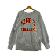 Champion スウェット・トレーナー 90s リバースウィーブ KINGS COLLEGE (XL)