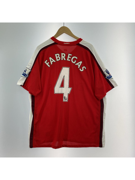 NIKE　2005〜06 CL仕様 アーセナル　セスク・ファブレガス Nike FC Arsenal London jersey 4 Cesc Fabregas 2005/06 CL