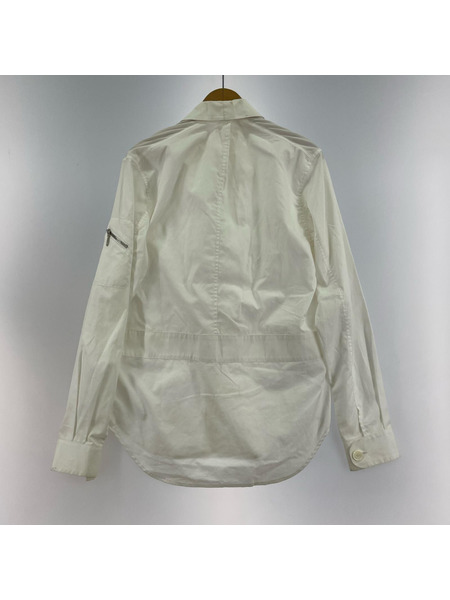 MASU 長袖シャツ コットンシャツ WHT 44