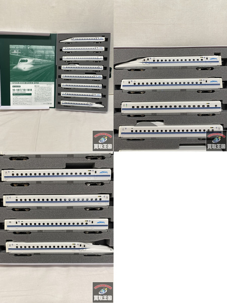 Nゲージ 鉄道模型車両 KATO N700系新幹線 8両基本、増結セット 10-1817