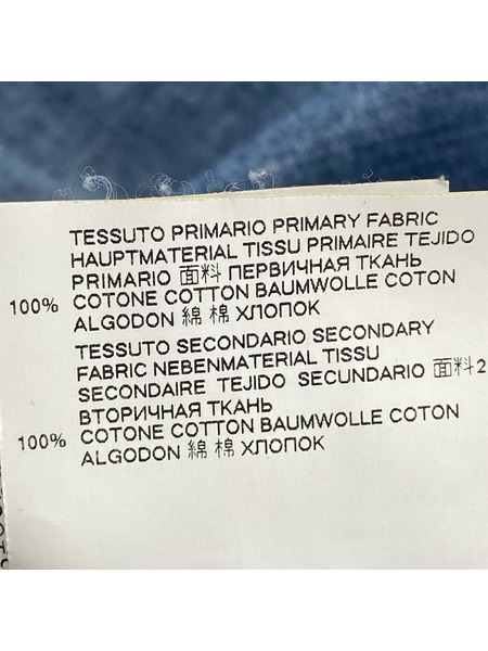 MM6 ヒザ丈スカート デニム フリル インディゴ (40)