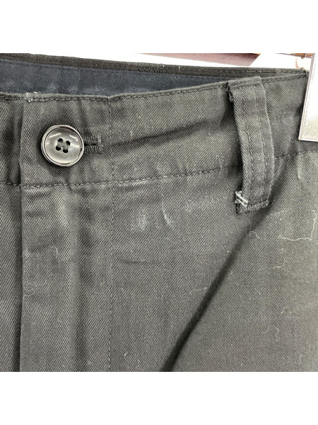 uniform experiment パンツ サイドポケットテーパードパンツ BLK (36)