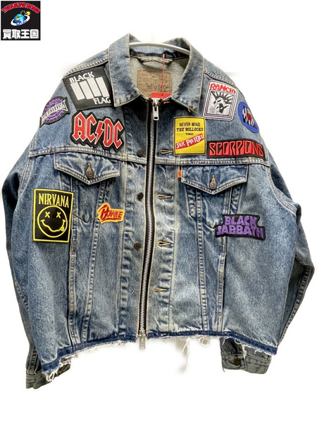 MAISON CASANOVA リメイクデニムジャケット F インディゴ