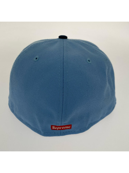 Supreme キャップ New era 青