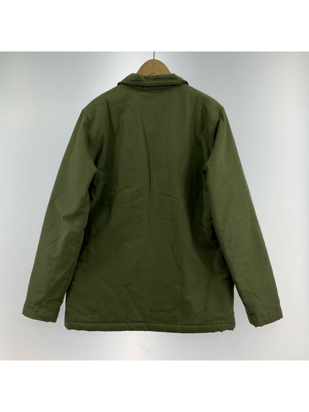 Levi's ダウンジャケット カーキ (M)