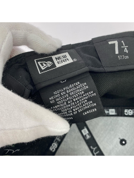 NEW ERA キャップ 59FIFTY ドジャーズ Tonal Florals BLK