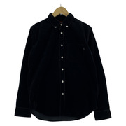 Supreme 長袖シャツ 16AW corduroy shirt BLK S