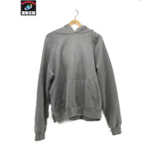 GUCCI  バックロゴフーディ グレー (L)768454