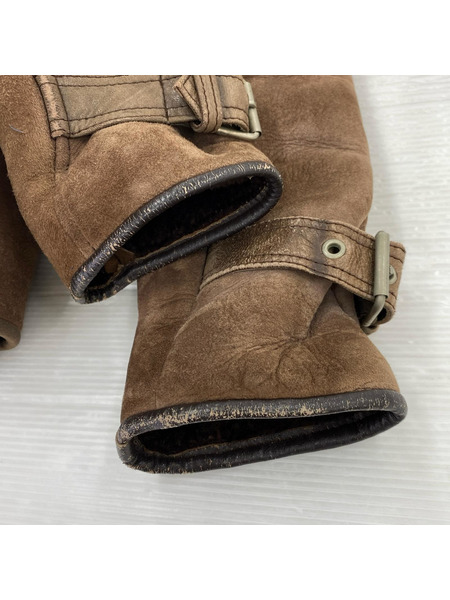 OLD・VINTAGE ジャケット AZTECA 70s フランス製 ムートンジャケット 茶