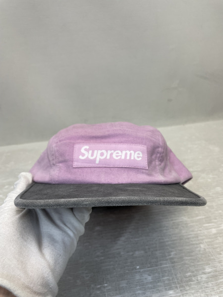 Supreme 25AW 2-Tone Moleskin Camp Cap 