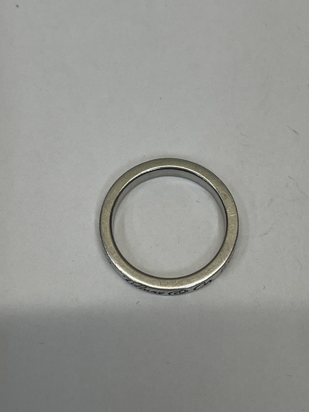 Tiffany＆Co. ノーツナローバンドリング ＃9