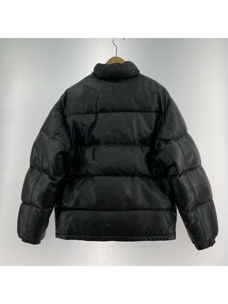 schott ダウンジャケット レザーダウンジャケット 38