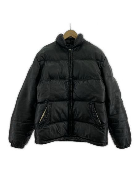 schott ダウンジャケット レザーダウンジャケット 38