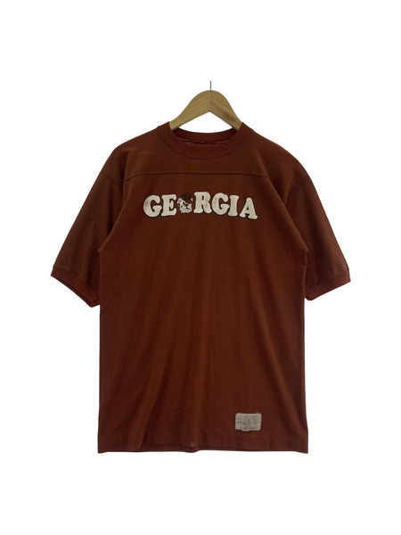 OLD GEORGIA S/SフットボールTee ブラウン[値下]