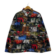 Supreme 21AW Nas and DMX Collage Denim Chore Coat デニムチョアコート