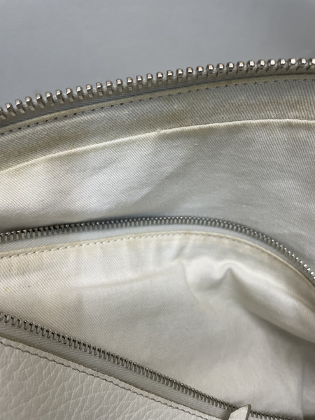 MAISON MARGIELA 5AC LARGE 2WAYショルダーバッグ ホワイト S61WD0005