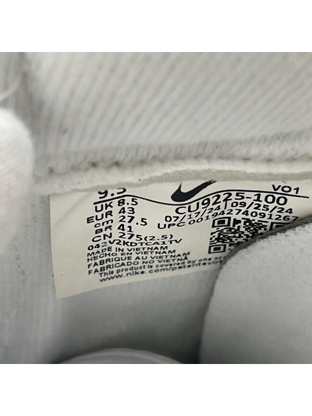 NIKE スニーカー ×Supreme AIR FORCE 1 LOW SP 27.5cm