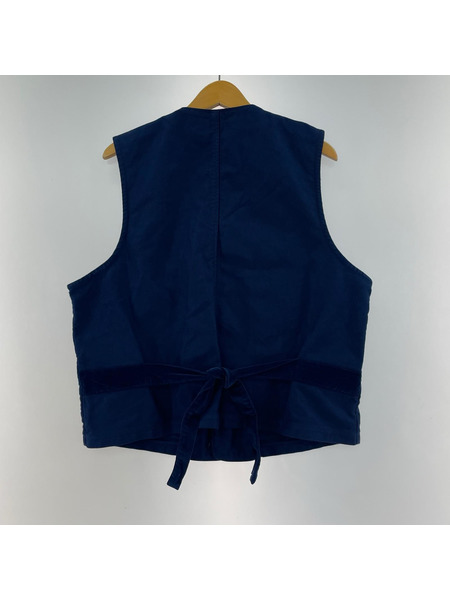 Porter Classic MOLESKIN CLASSIC VEST モールスキンベスト L インディゴ