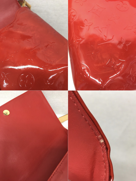 LOUIS VUITTON ショルダーバッグ ヴェルニ トンプソン M91094 CA0100 レッドエナメル