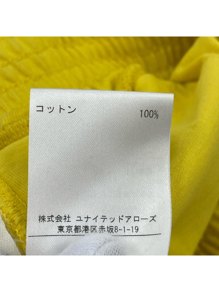 1017 ALYX 9SM パンツ ジップスウェットパンツ/黄