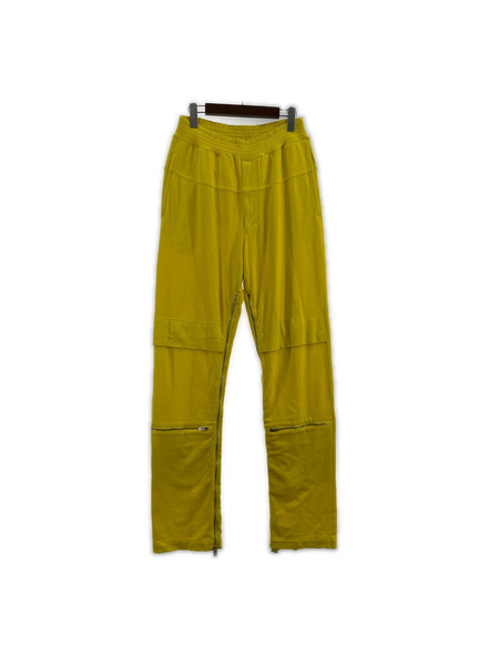 1017 ALYX 9SM パンツ ジップスウェットパンツ/黄