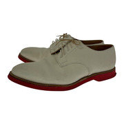 Alfred Sargent スニーカー レザーシューズ/スウェード/WHT/RED/8.5F