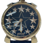 ソノ他 GaGa MILANO マヌアーレ48MM 手巻キ式