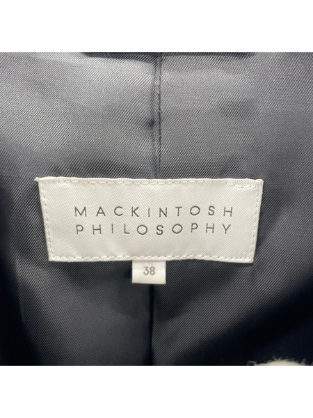 MACKINTOSH PHILOSOPHY ジャケット レザートレンチコート 38