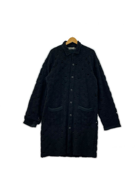 Yohji Yamamoto ソノ他 13AW クラッシュ加工 ロングカーディガン (3)