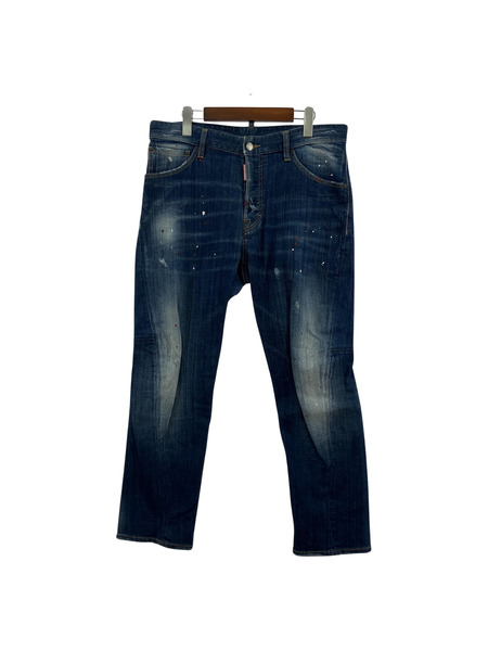 DSQUARED2 ペイント加工デニム/48[値下]