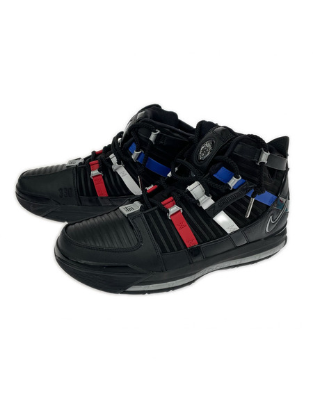 NIKE スニーカー Zoom LeBron 3 University Black 27.0cm