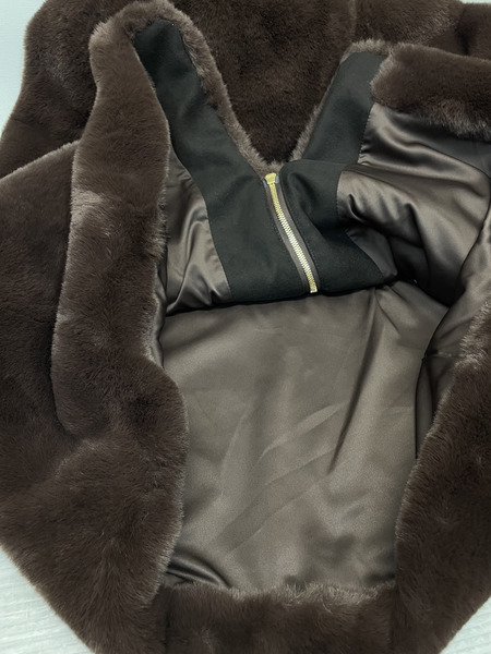 TATRAS POLLINA ボアベスト 01 ブラウン