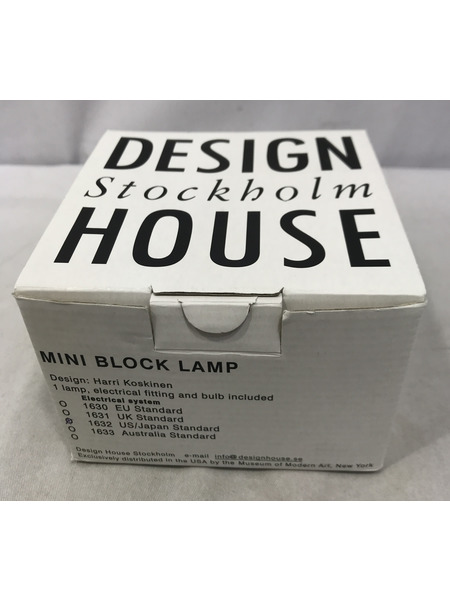 デザインハウス ストックホルム ブロックランプ ミニ