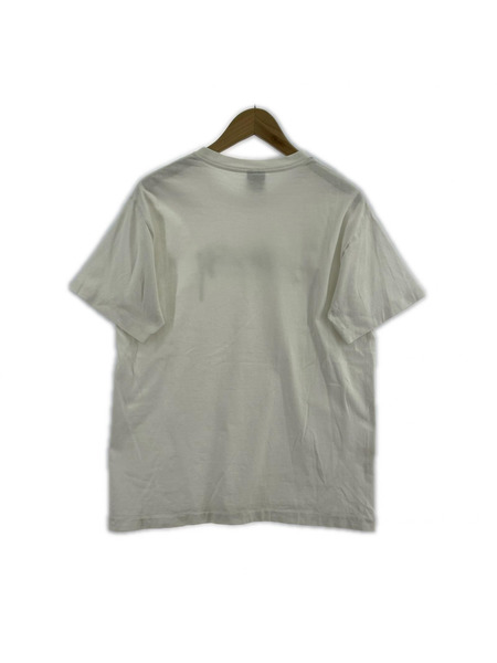 STUSSY 半袖Tシャツ・カットソー 90s Stock Logo Print Tee WHT M[値下]