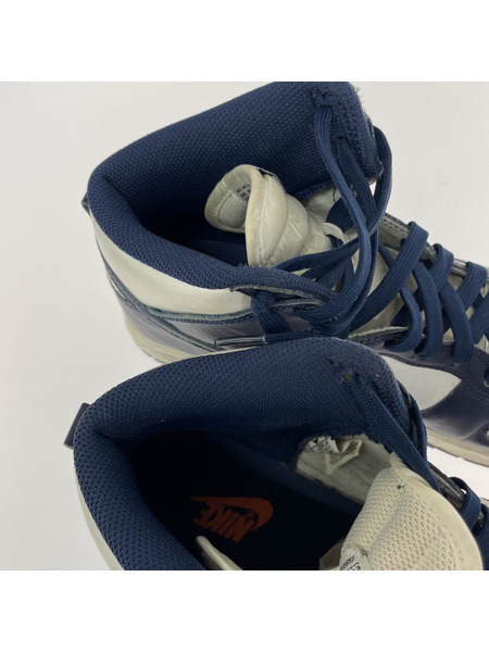 NIKE スニーカー DUNK HI RETRO CHAMPIONSHIP NAVY 27cm[値下]