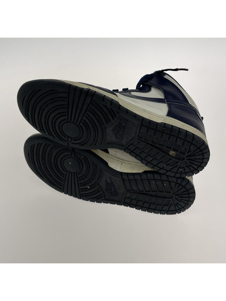 NIKE スニーカー DUNK HI RETRO CHAMPIONSHIP NAVY 27cm[値下]
