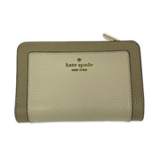 kate spade new york コンパクトウォレット 二ツ折リ コンパクトウォレット ベージュ