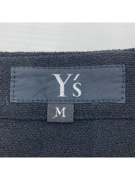 Y's ウールパンツ　ブラック